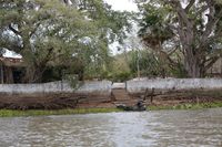 Niedriger Wasserstand im September